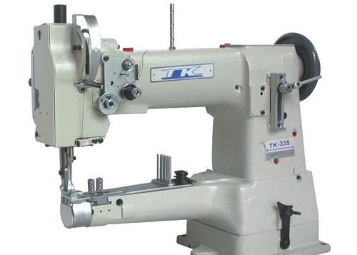 tk-335 厚料筒式滚边缝纫机,大王牌工业缝纫机-二手服装加工设备